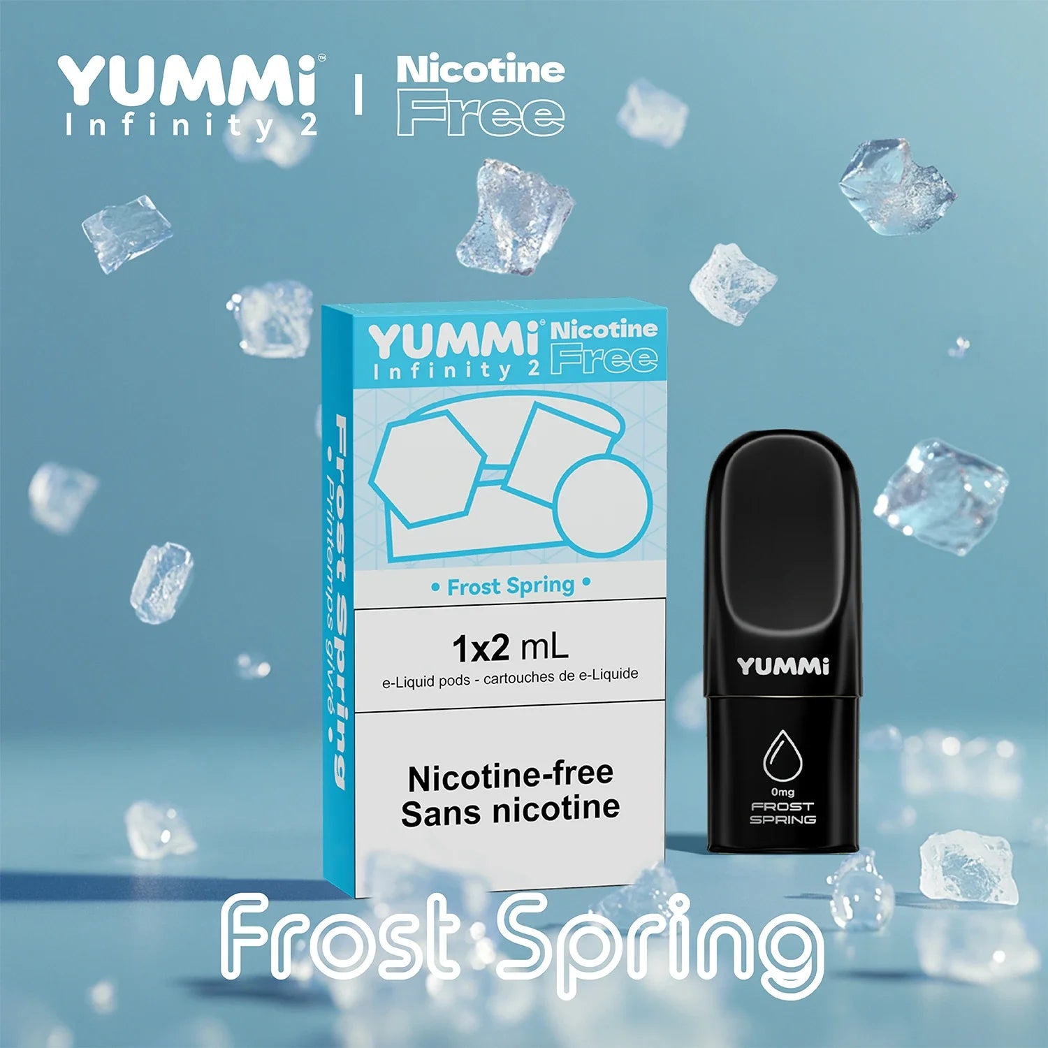 YUMMI Prefilled Pods Nicotine Free - Compatible With Relx Infinity2