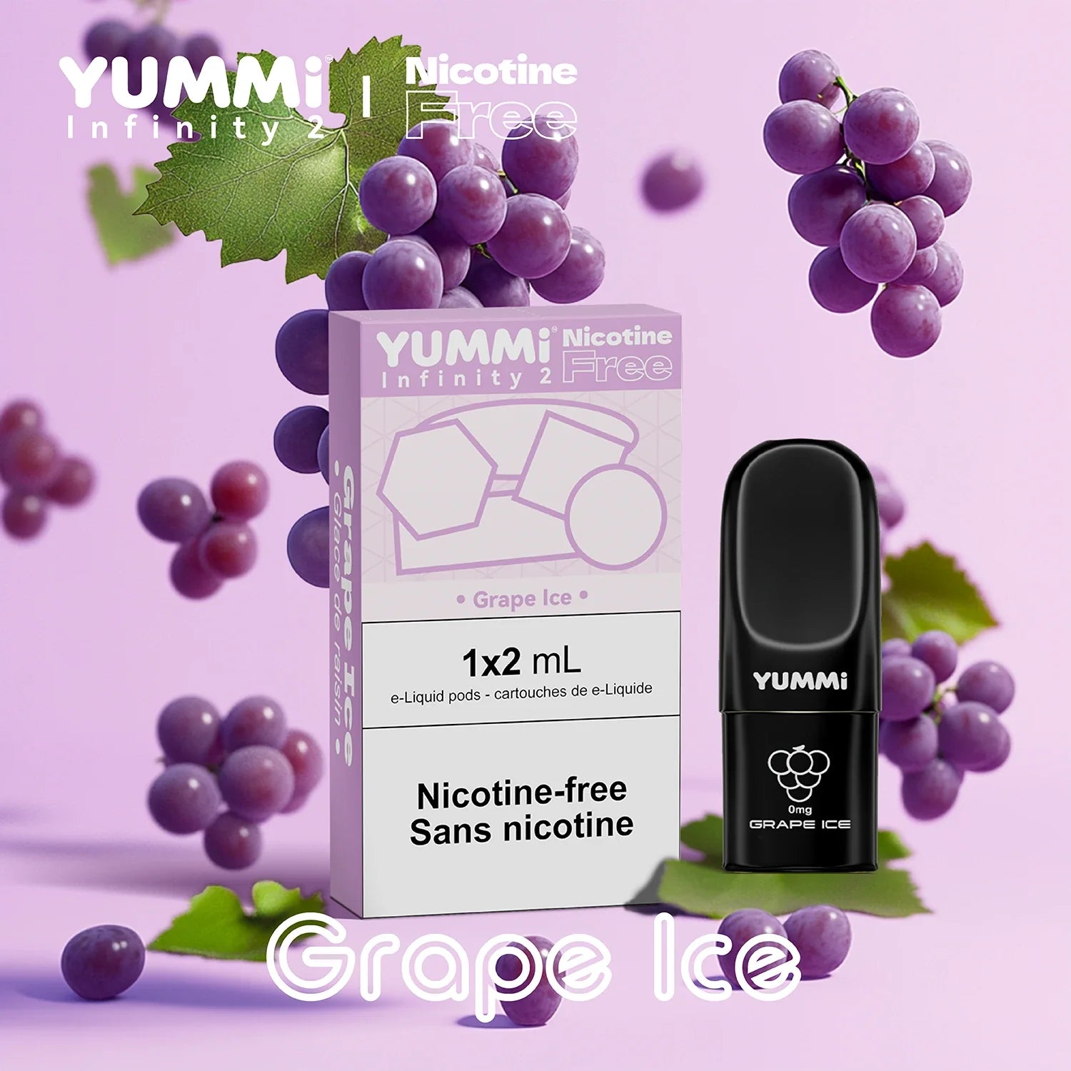 YUMMI Prefilled Pods Nicotine Free - Compatible With Relx Infinity2