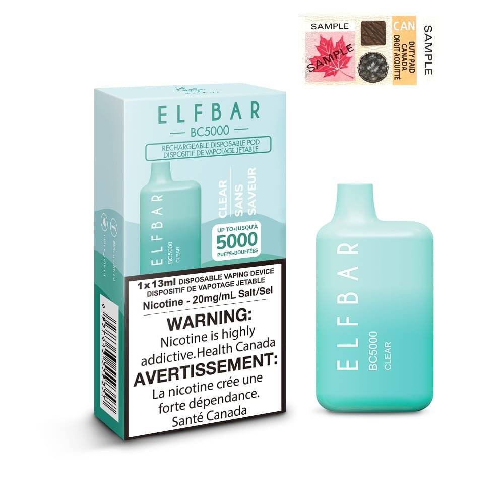 ELF BAR BC5000 Puffs Disposable Vape(Online Only)