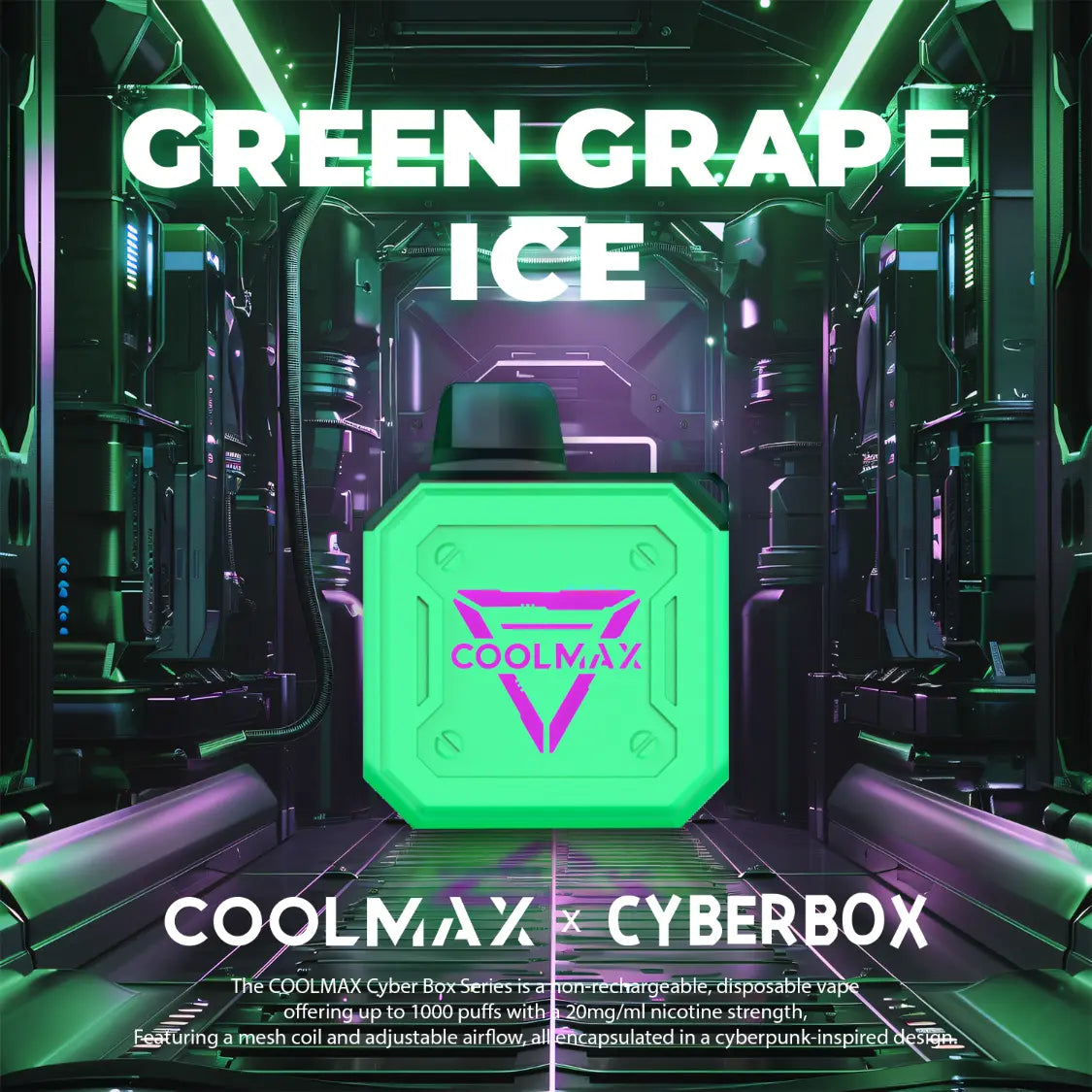 CoolMax-CyberBox-GreenGrapeIce