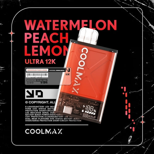 CoolMax-Ultra 12K-WatermelonPeachLemon