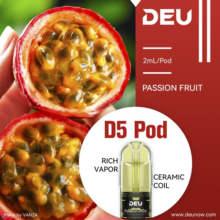 DEU D5 Icy Vape Pods Compatible Relx