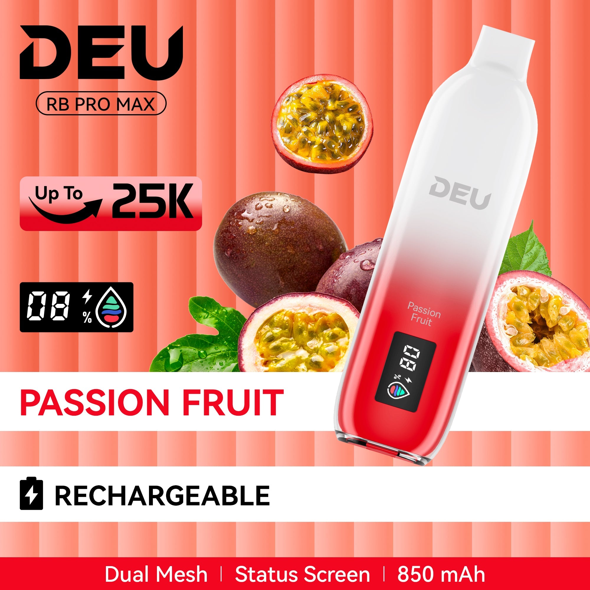 DEU RB PRO MAX + - Experience the peak of taste evolution