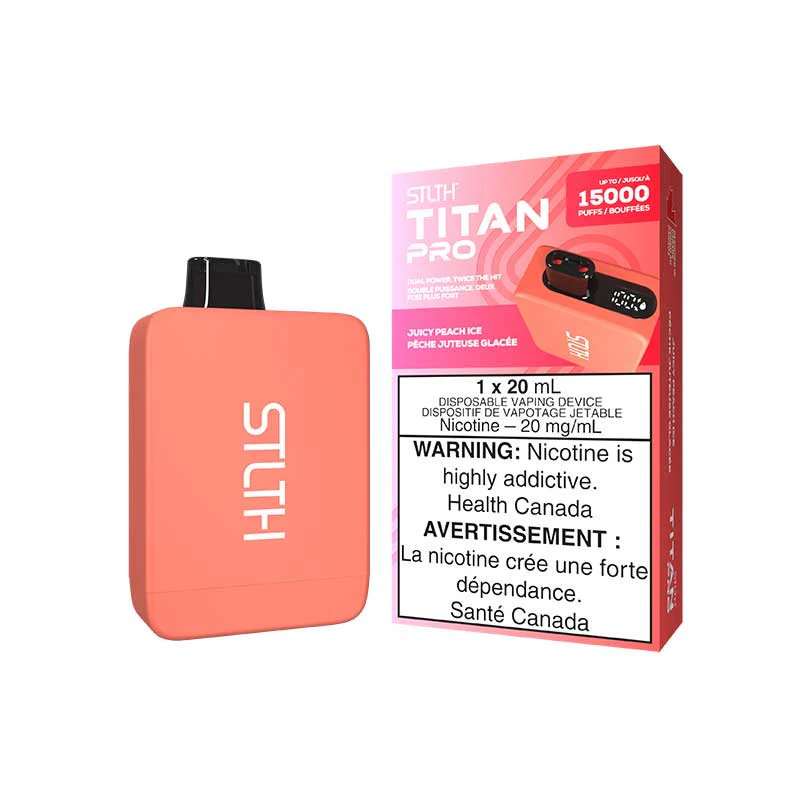 STLTH Titan Pro 15K Vape jetable