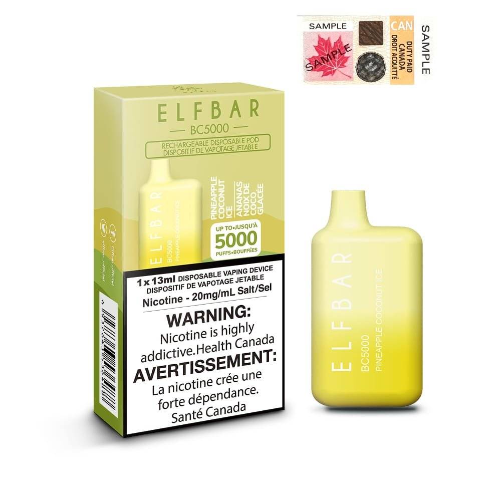 ELF BAR BC5000 Puffs Disposable Vape(Online Only)