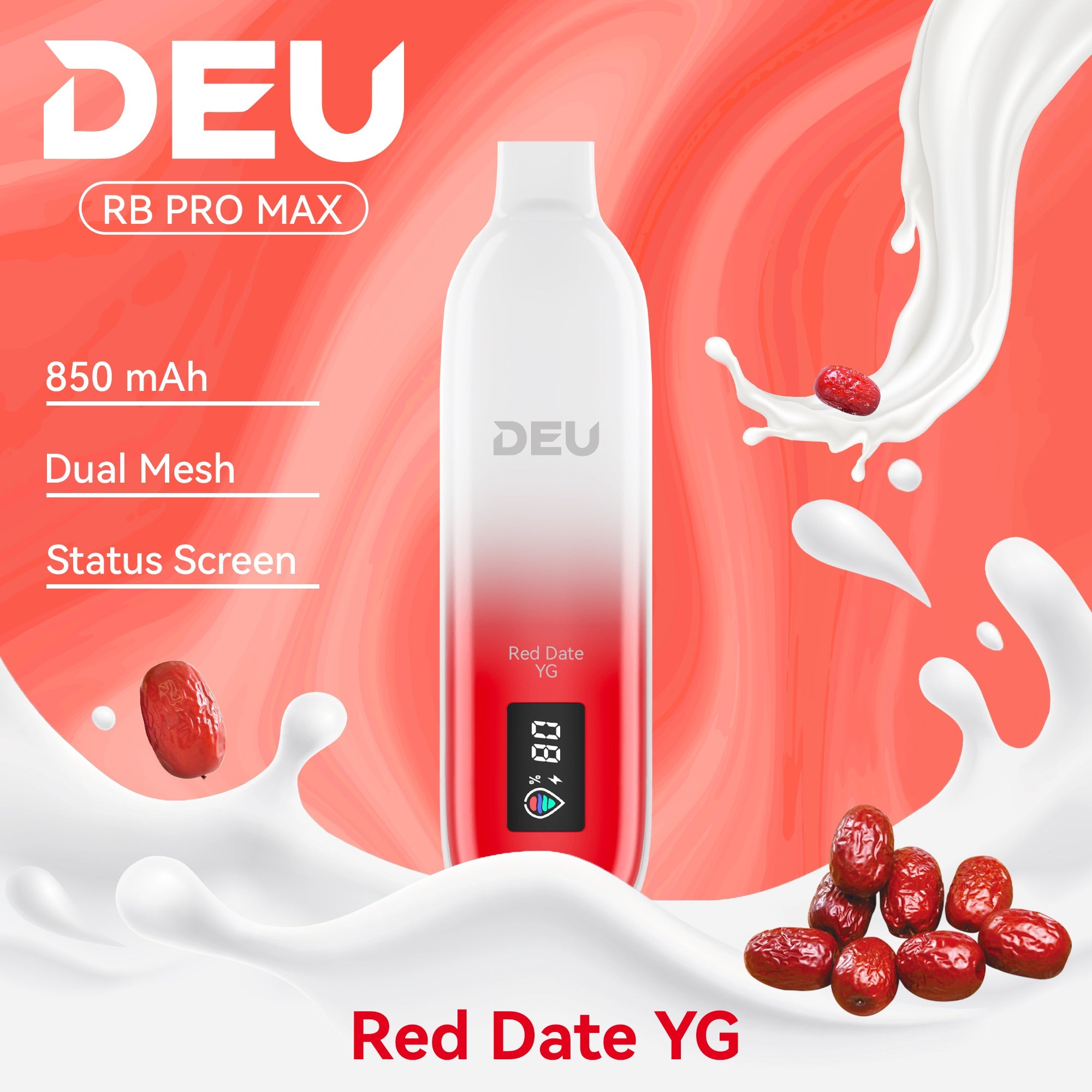 DEU RB PRO MAX + - Experience the peak of taste evolution