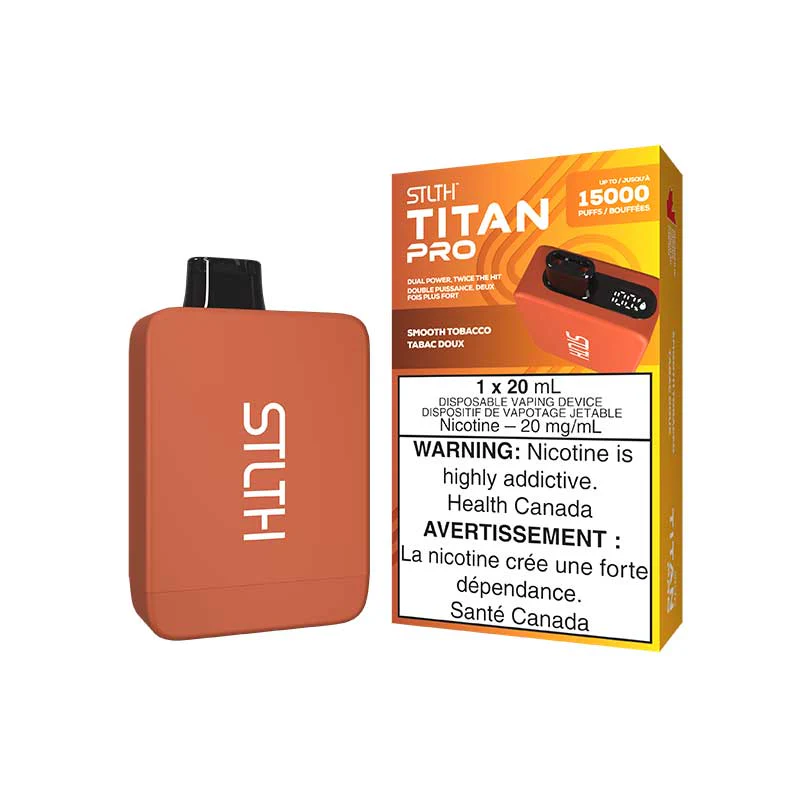 STLTH Titan Pro 15K Vape jetable