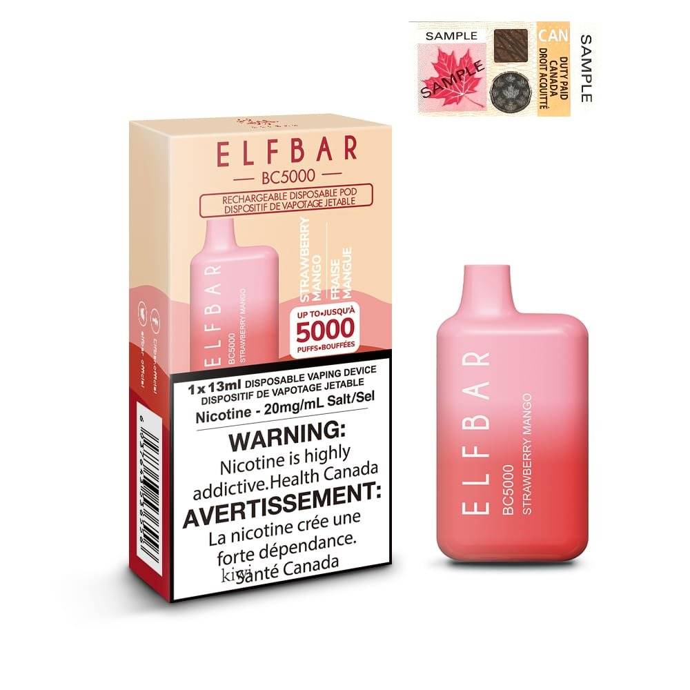 ELF BAR BC5000 Puffs Disposable Vape(Online Only)