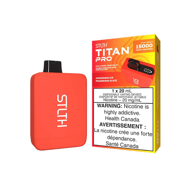 STLTH Titan Pro 15K Vape jetable