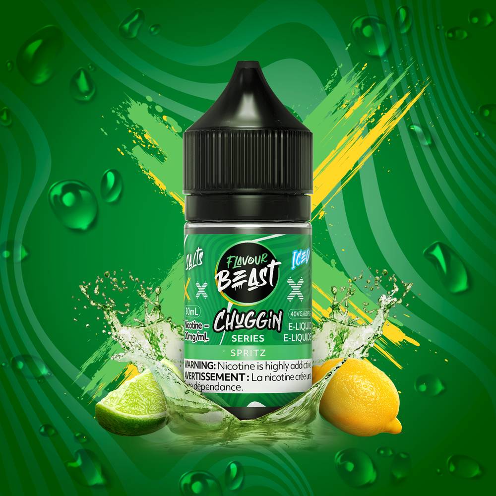 Flavour Beast Chuggin Iced Salt E-juice 20mg/30ml