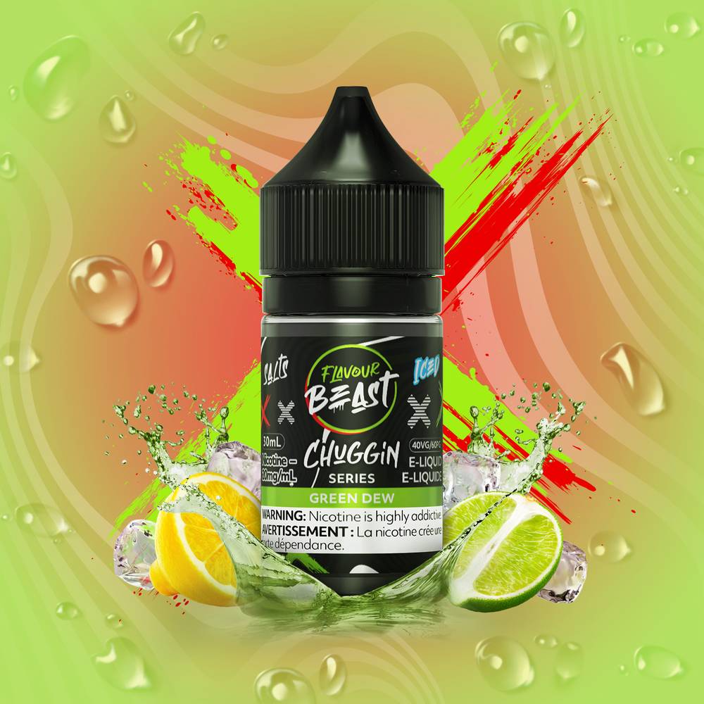 Flavour Beast Chuggin Iced Salt E-juice 20mg/30ml