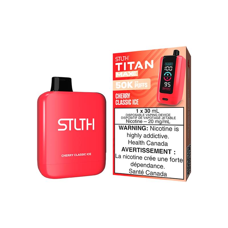 STLTH TITAN MAX Disposable Vape 50K Puffs