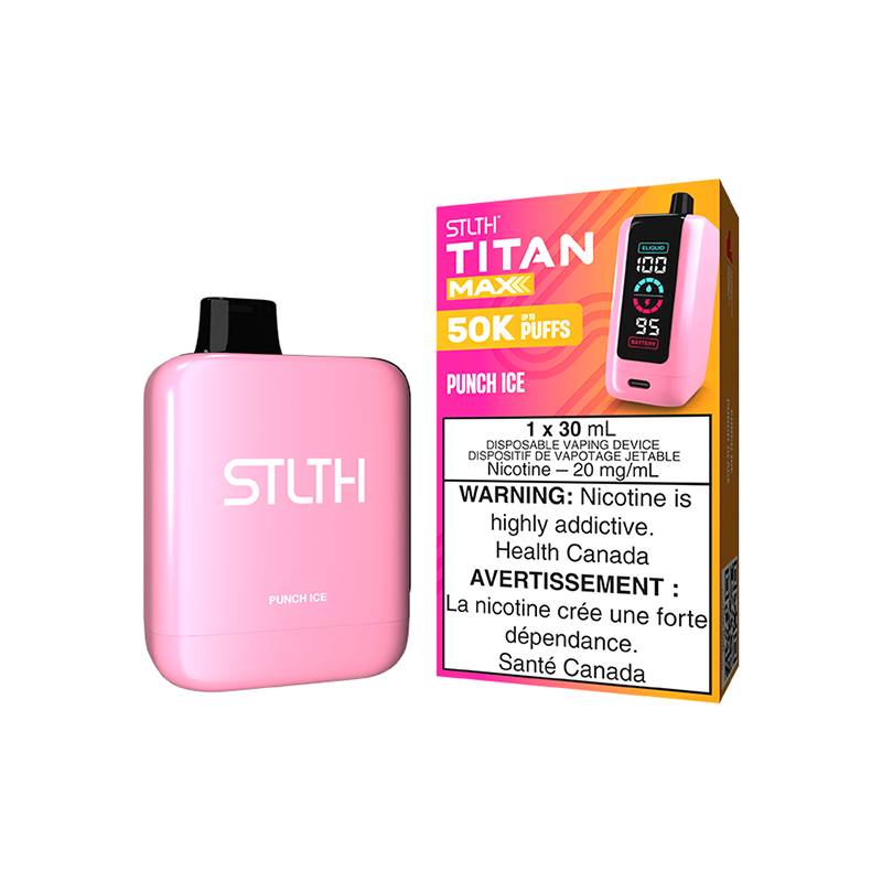 STLTH TITAN MAX Disposable Vape 50K Puffs