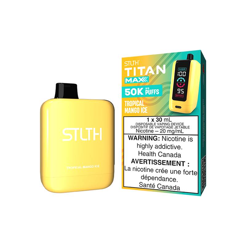 STLTH TITAN MAX Disposable Vape 50K Puffs