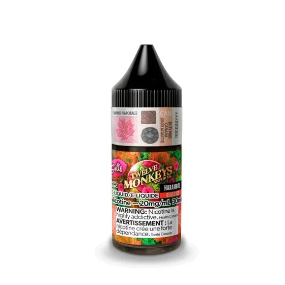 Twelve Monkeys E-Liquid - Nicotine Salts (Online Only)