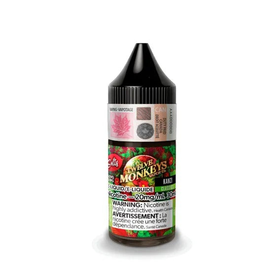 Twelve Monkeys E-Liquid - Nicotine Salts (Online Only)