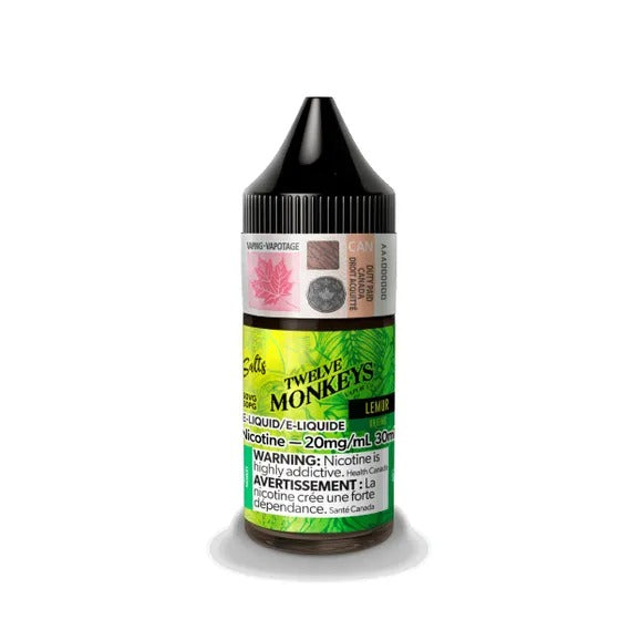 Twelve Monkeys E-Liquid - Nicotine Salts (Online Only)