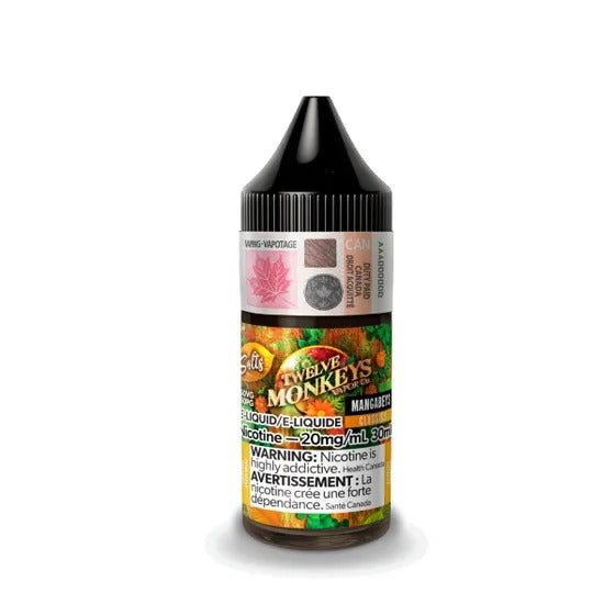 Twelve Monkeys E-Liquid - Nicotine Salts (Online Only)