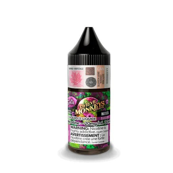 Twelve Monkeys E-Liquid - Nicotine Salts (Online Only)