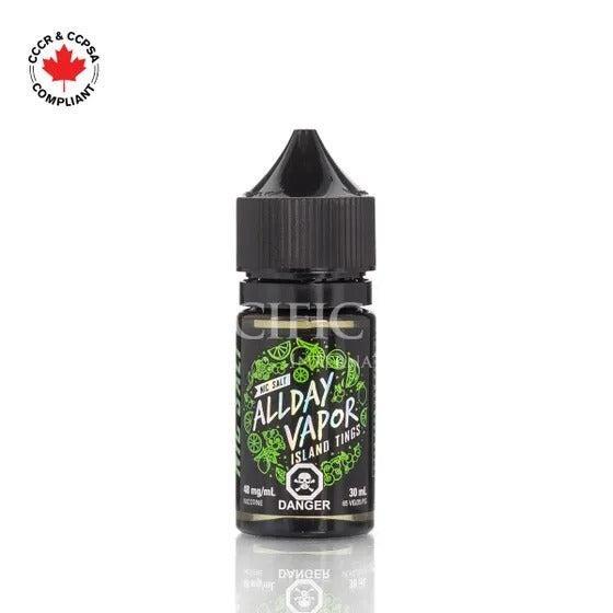 All Day Vapor E-Liquid - 30mL Nicotine Salt