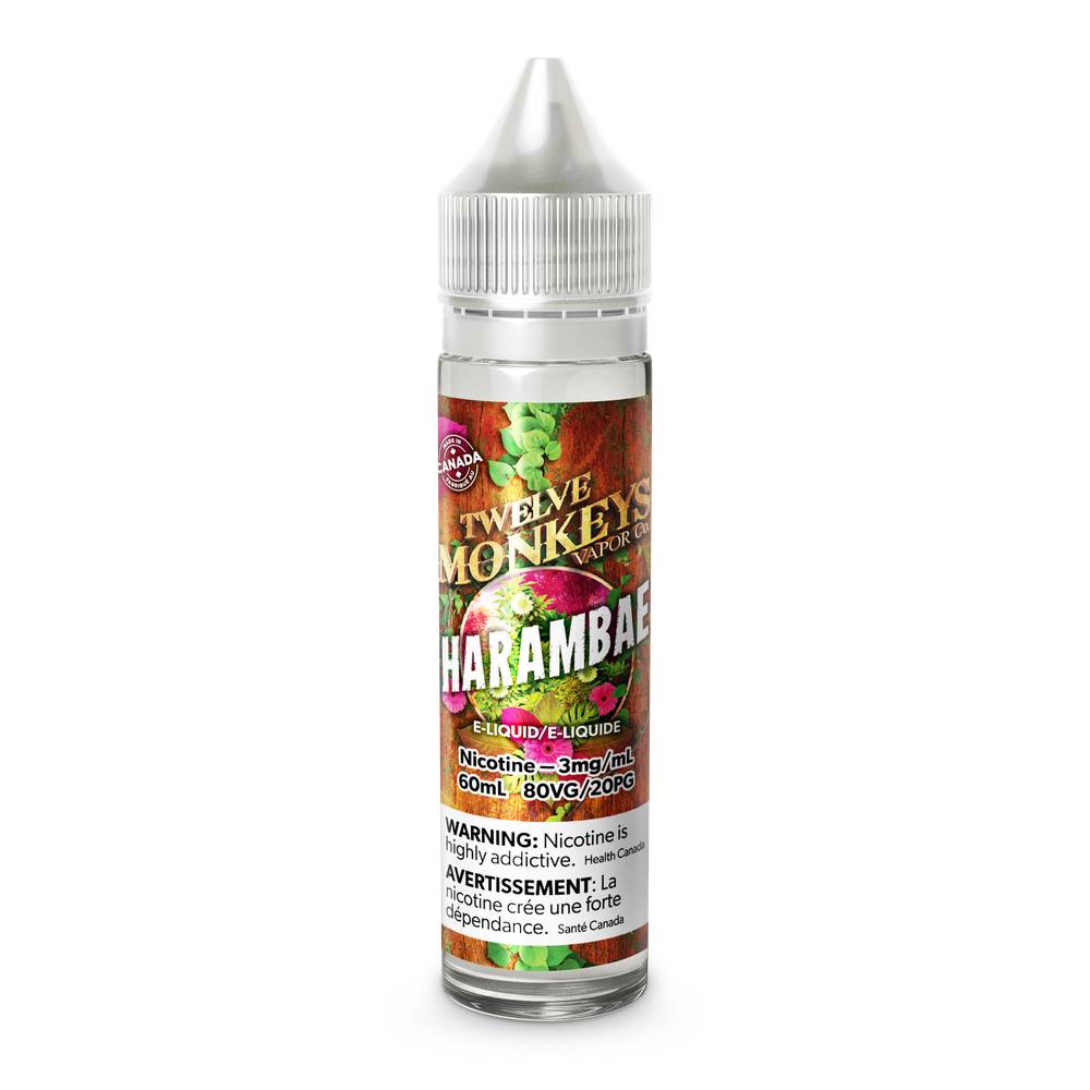 Twelve Monkeys E-Liquid - Freebase (Online Only)