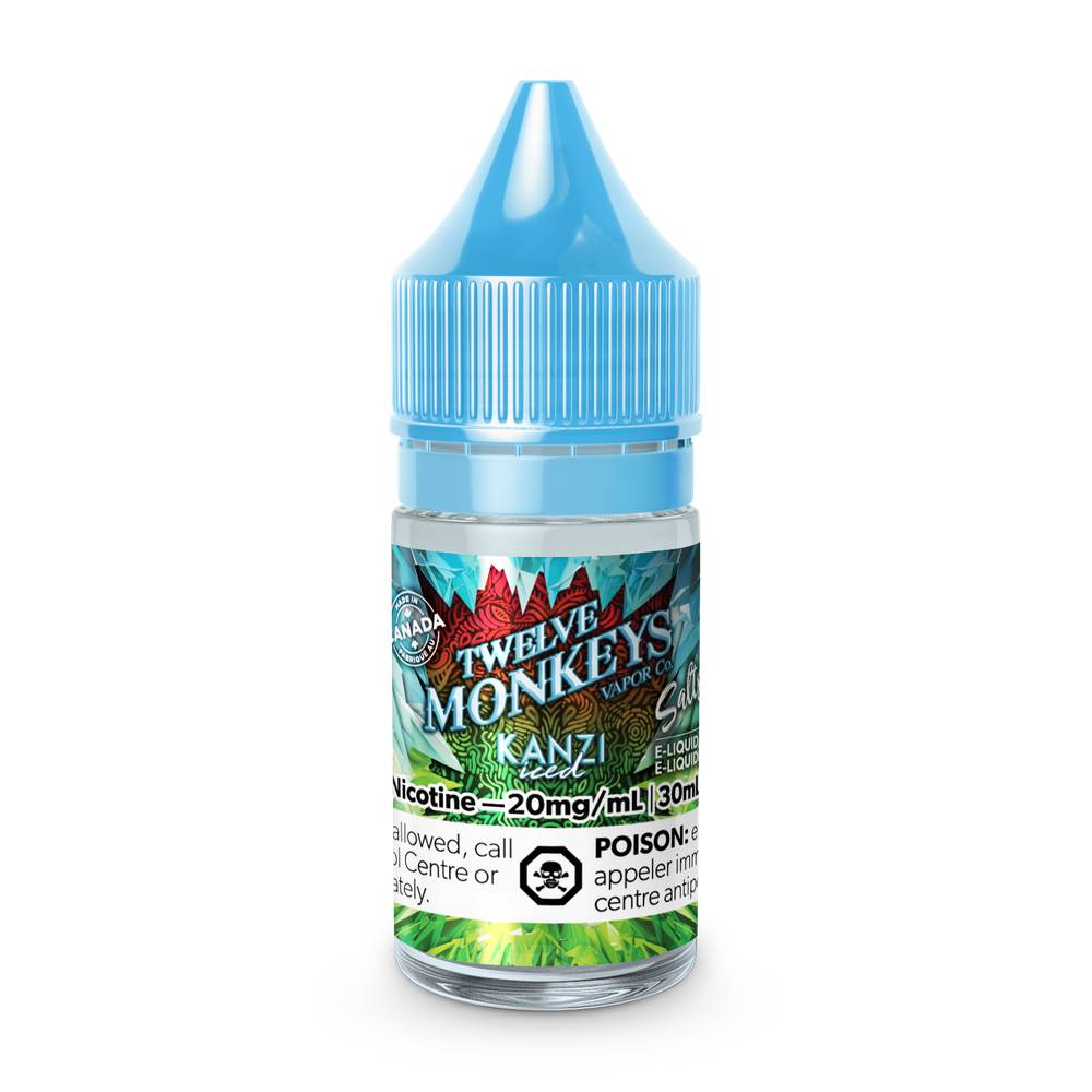 Twelve Monkeys Ice Age 30mL Nicotine Salt(Online Only)