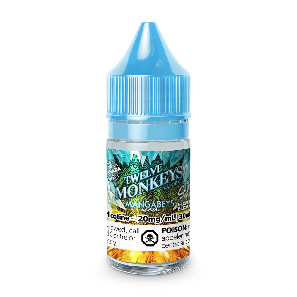 Twelve Monkeys Ice Age 30mL Nicotine Salt(Online Only)