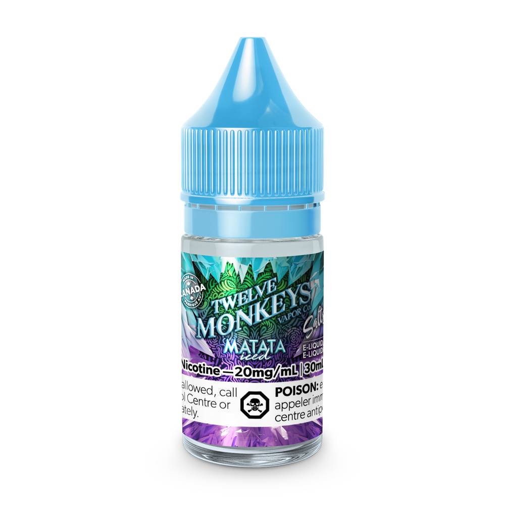 Twelve Monkeys Ice Age 30mL Nicotine Salt(Online Only)