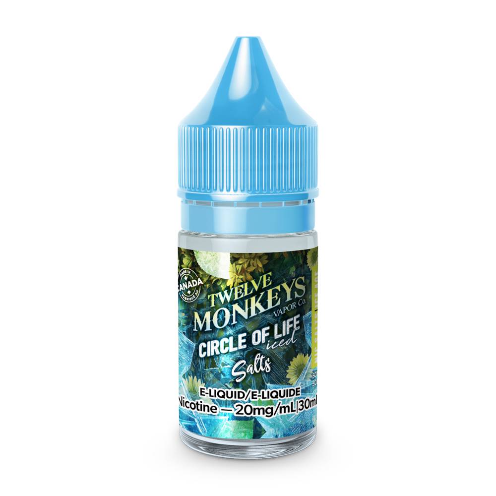 Twelve Monkeys Ice Age 30mL Nicotine Salt(Online Only)