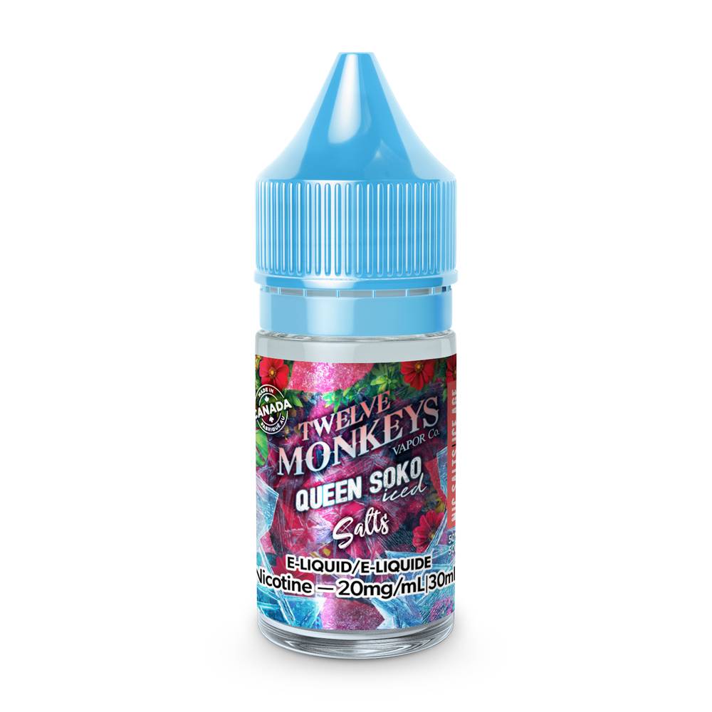 Twelve Monkeys Ice Age 30mL Nicotine Salt(Online Only)