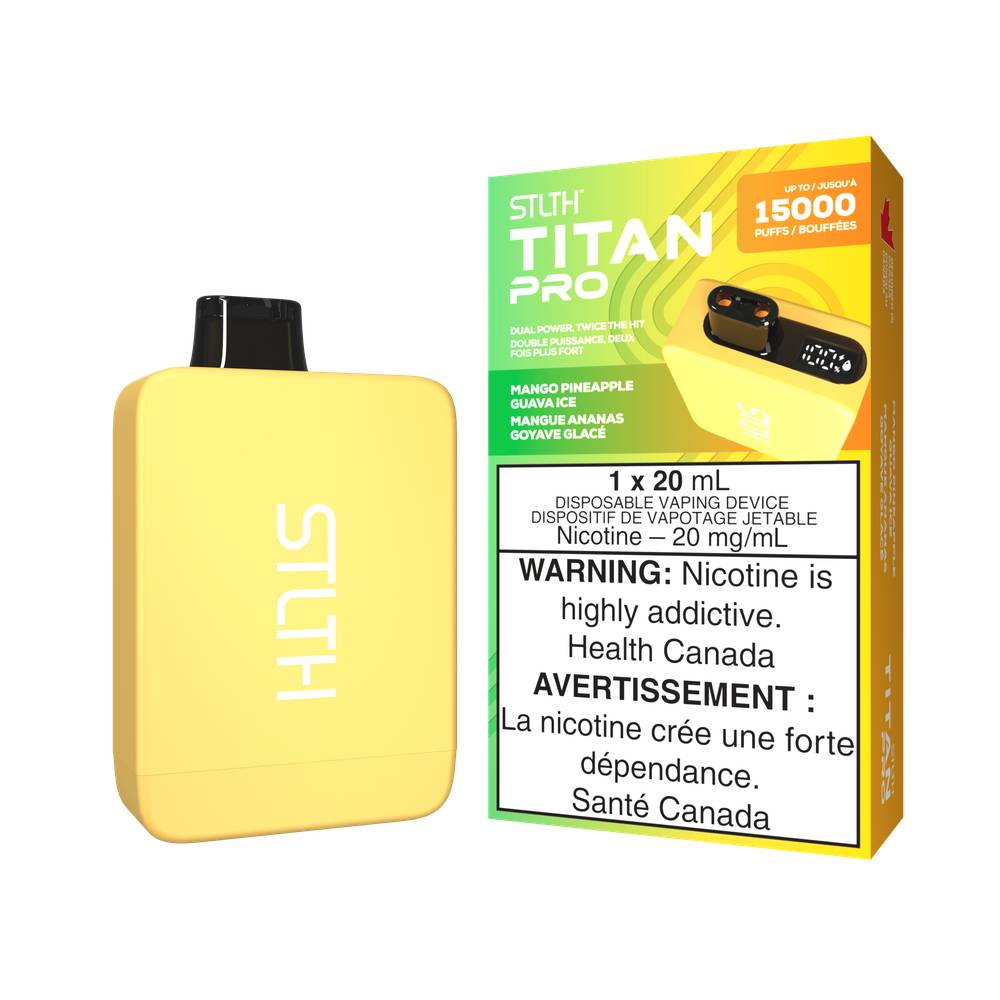 STLTH Titan Pro 15K Vape jetable