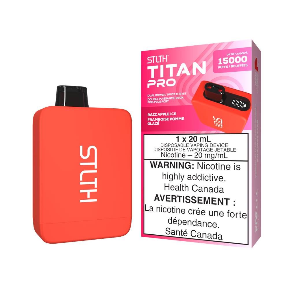 STLTH Titan Pro 15K Vape jetable