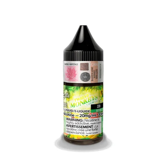 Twelve Monkeys E-Liquid - Nicotine Salts (Online Only)